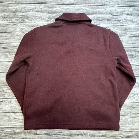 Old Navy Youth Kids Boy's Sweater Fleece Sweatshirt L LG Large 10 12 Burgundy - Picture 2 of 10